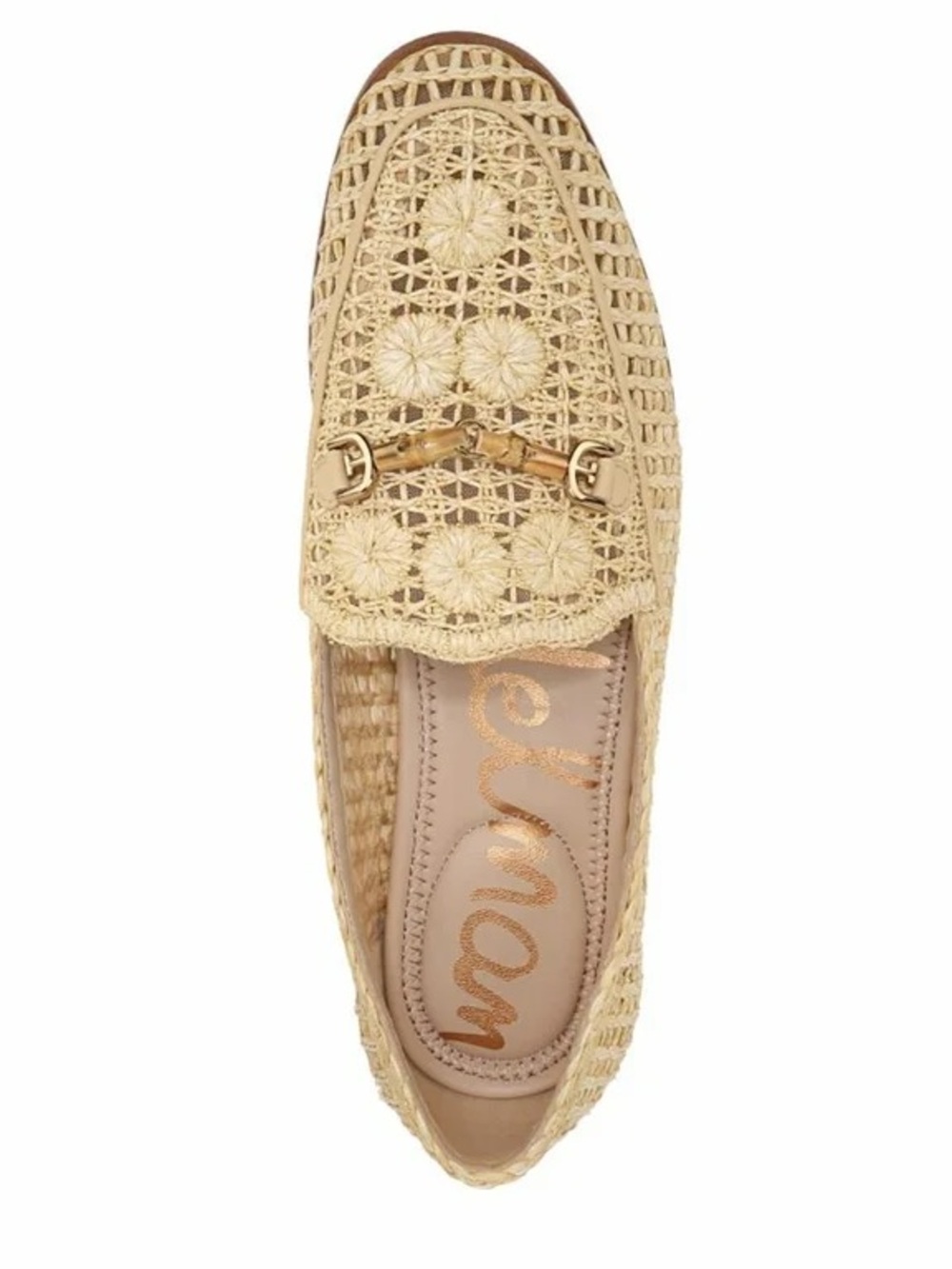 Sam Edelman ‘Rafia’ Lowell Loafers with Bamboo Horsebit design  - Summer ready!